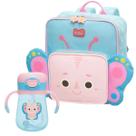 Mochila Creche Escolar De Costas Filhotiis Infantil c/Copo Canudo Silicone 300ml