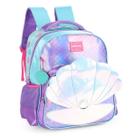 Mochila Crianças Escolar Fundo do Mar Pérolas Concha Up4you
