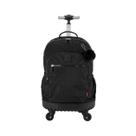 Mochila crinkle c/ carrinho aluminio 360 preta 7140pt/24 packngo Mochila crinkle c/ carrinho aluminio 360 preta 7140pt/24 packngo