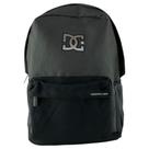 Mochila DC Shoes Cinza e Preta Estilo Street Casual Unissex