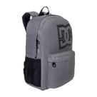 Mochila DC Shoes Hawk Esportiva Cinza Escolar Passeio Viagem