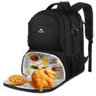 Mochila de almoço MATEIN para homens Work 40L com USB preta