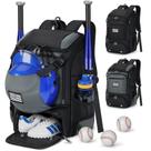 Mochila de beisebol RAINSMORE, bolsa de softball leve, cinza