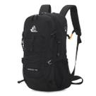 Mochila de caminhada Beash 40L impermeável com capa de chuva preta