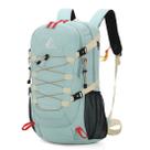 Mochila de caminhada Beash 40L impermeável com capa de chuva - verde
