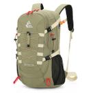 Mochila de caminhada Beash 40L impermeável com capa de chuva - verde