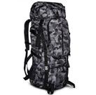 Mochila de Camping 70 Litros Clio MC9170 Cinza Camuflada