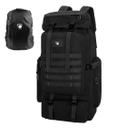 Mochila de Camping Grande Masculina 65L em Lona Blisco