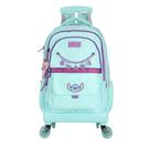 Mochila De Carrinho 360 Stitch Turquesa Infantil