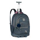 Mochila de Carrinho Denim Vintage Rebeca Bonbon- RB27023