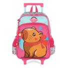 Mochila De Carrinho Infantil Capivara Pink Up4you