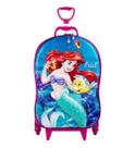 Mochila De Carrinho Pequena Sereia Infantil em 3d Rígida