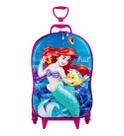 Mochila De Carrinho Pequena Sereia Infantil em 3d Rígida
