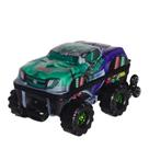 Mochila De Carro Hulk Monster Trucks Infantil 3d Impermeável