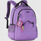 Mochila de Costa Escolar Juvenil Luluca Shine Keep Glowing Chaveiro Color Feminina Clio