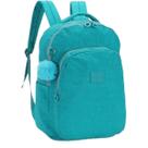 Mochila De Costa Verde Com Chaveiro PomPom Up4You Mochila De Costa Verde Com Chaveiro PomPom Up4You