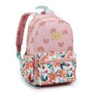 Mochila De Costas 13 ArcoÍris Infantil Escolar Passeio Meninas Creche Viagem