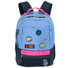 Mochila De Costas 2 Divisórias Escolar Patches Paul Frank Mochila De Costas 2 Divisórias Escolar Patches Paul Frank