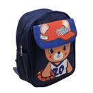 Mochila de Costas Bolsa Escolar Infantil Alça Reforçada Passeio Personagem Temática Ensino Passeio Viagem