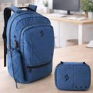 Mochila de Costas c/ Estojo Box Premium Menino Hay Up 18L Cor:Azul Mochila de Costas c/ Estojo Box Premium Menino Hay Up 18L Cor:Azul