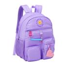 Mochila De Costas Com Chaveiro Reforçada Juvenil Escolar Infantil Espaçosa Resistente Ideal Para Volta Às Aulas Clio