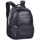 Mochila de Costas com Compartimento Notebook Tablet Bolsos Laterais Grande Material Resistente Grande Juvenil Feminino