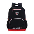 Mochila De Costas escolar esporte São Paulo Tricolor 16601 Oficial Cor:PretoTamanho:ÚnicoGenero:Unissex Mochila De Costas escolar esporte São Paulo Tricolor 16601 Oficial Cor:PretoTamanho:ÚnicoGenero:Unissex