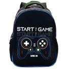 Mochila de Costas Escolar Estampa Gamer Material Reforçado Infantil Meninos Compartimento Espaçoso Bolso Lateral Alça Confortável Mochila de Costas Escolar Estampa Gamer Material Reforçado Infantil Meninos Compartimento Espaçoso Bolso Lateral Alça Confortável