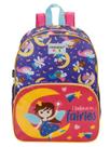 Mochila de Costas Escolar Infantil Dermiwil Container Kids Fadas Cor:Roxo