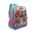 Mochila de Costas Escolar Infantil Juvenil Alça Reforçada Resistente Creche Passeio Lol Surprise Luxcel