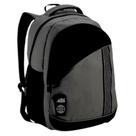 Mochila De Costas Escolar Juvenil 18 Litros Back Pack Listras Preta DENLEX