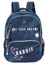 Mochila De Costas Escolar Juvenil Barbie Girl Jeans Mochila De Costas Escolar Juvenil Barbie Girl Jeans