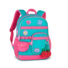 Mochila de Costas Escolar Passeio Kids Juju Teófilo Meninas