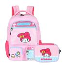 Mochila de Costas + Estojo Box My Melody Hello Kitty e Amigos Lançamento 2026 (43652 + 43648)