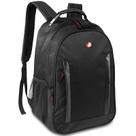 Mochila de costas executiva com cabo de aço na alça de mão Clio Style 18" Mochila de costas executiva com cabo de aço na alça de mão Clio Style 18"