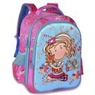 Mochila de Costas Hello Darling Pink e Azul Clio