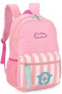 Mochila de Costas Infantil Barbie Land Rosa - Luxcel