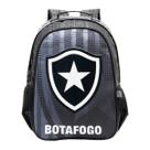 Mochila De Costas Infantil Botafogo Escolar Clube Futebol Cor:Preto