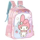 Mochila de Costas Infantil HelloKitty My Melody ROSA - Luxcel