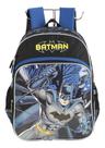 Mochila De Costas Infantil Original Batman C/ Chaveiro