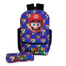 Mochila De Costas Juvenil Escolar Menino Resistente e Estojo