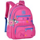 Mochila de Costas Juvenil Rebecca Bonbon Resistente com Compartimentos Espaçosos para Caderno Material Escolar Notebook Feminina Alça Confortável