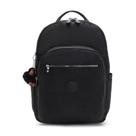 Mochila De Costas Kipling Seoul XL Original True Black