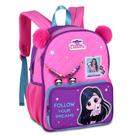 Mochila de Costas Luluca Com Painel Organizador LU27417J