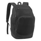 Mochila de Costas Masculino Adulto WILSON Preto Casual Esporte Urbana Trabalho Escolar Faculdade em Poliéster