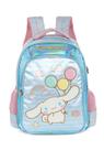 Mochila de Costas Média Infantil Acetinada My Melody Cinnamoroll - Azul