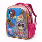 Mochila de Costas Menina Pool Party Brilho Escolar Rosa