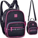 Mochila de Costas Mini Escolar Lancheira Termica Color RB Lovers Rebecca Bonbon Clio