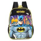 Mochila De Costas Pequena Infantil Batman Preta Original Mochila De Costas Pequena Infantil Batman Preta Original