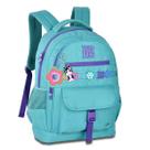 Mochila de Costas Rebecca Bonbon Flower Power RB26235 Grande Juvenil Soft 2026 Cor:Verde Mochila de Costas Rebecca Bonbon Flower Power RB26235 Grande Juvenil Soft 2026 Cor:Verde